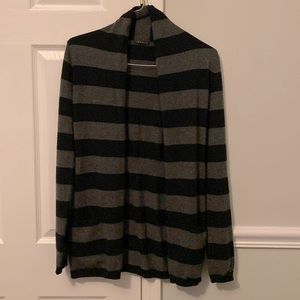 Theory Cashmere striped cardigan